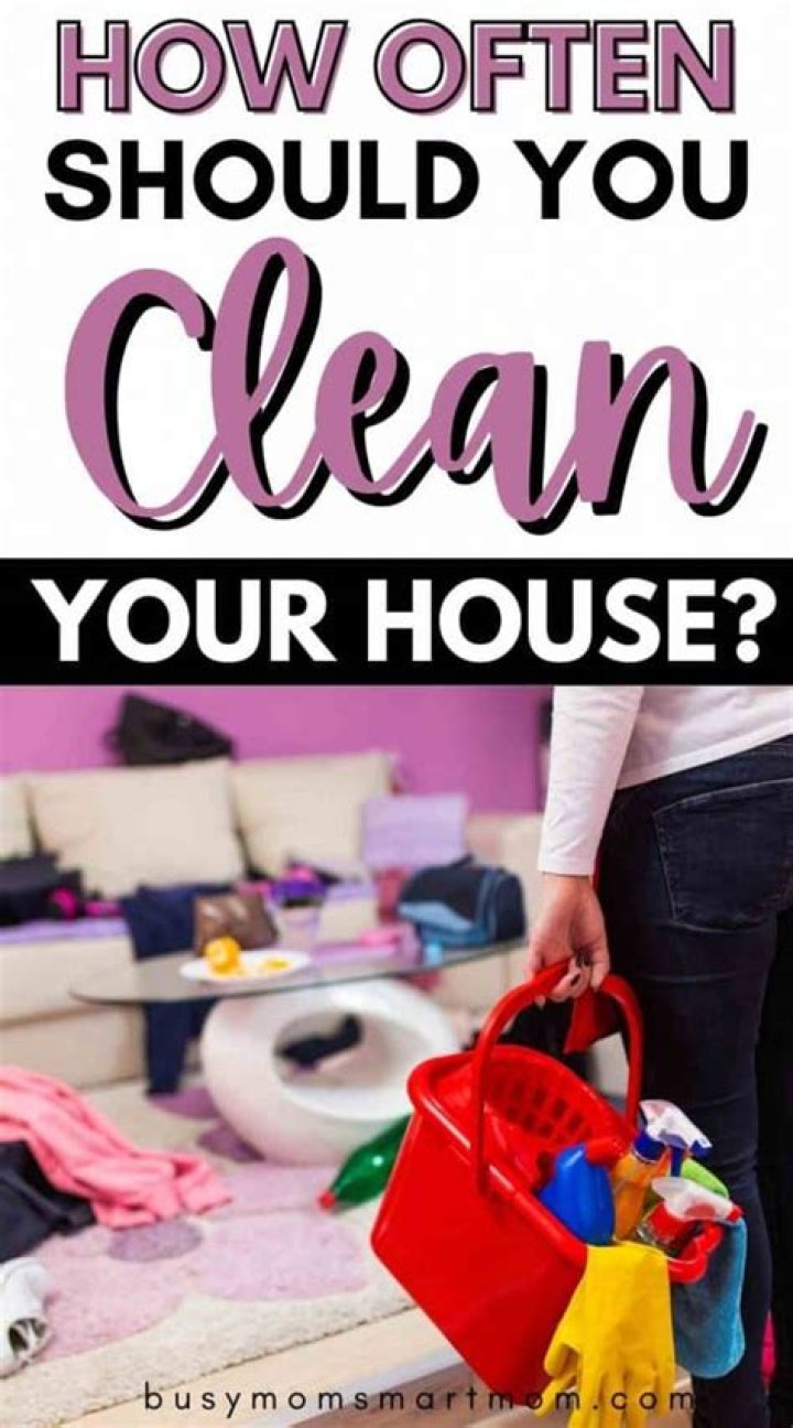 How often should you clean out closet?
