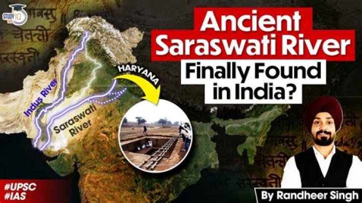 How old is Saraswati river?