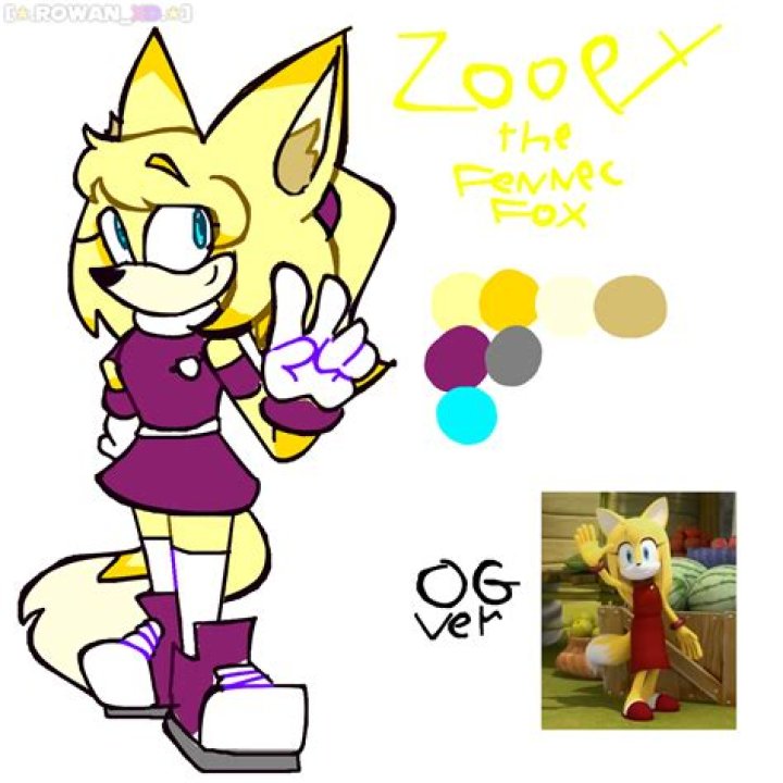 How old is Zooey Sonic boom?