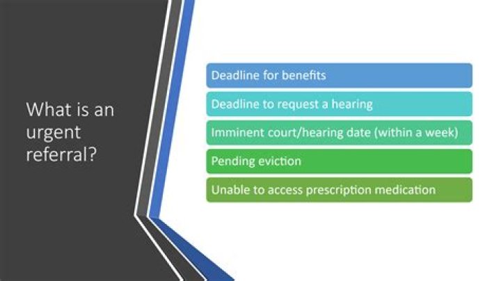 How quick is an urgent referral NHS?