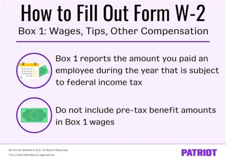 How should a single person fill out a W-2?