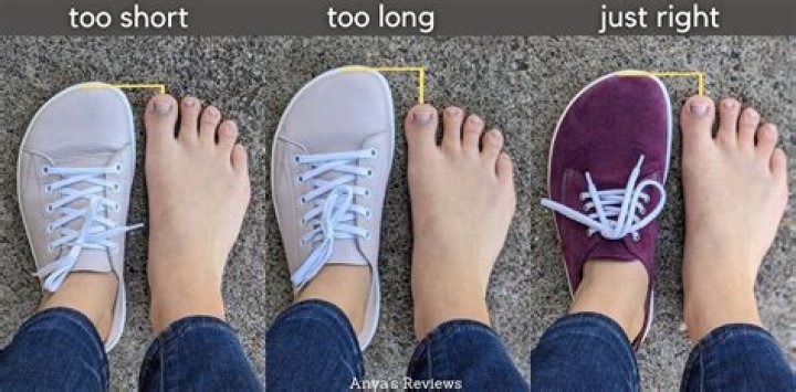 How should shoes fit toes?