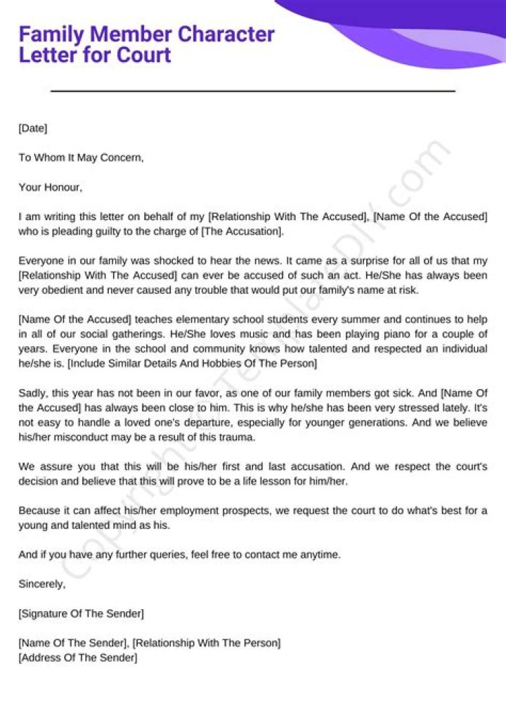 How to write a letter to a family member?