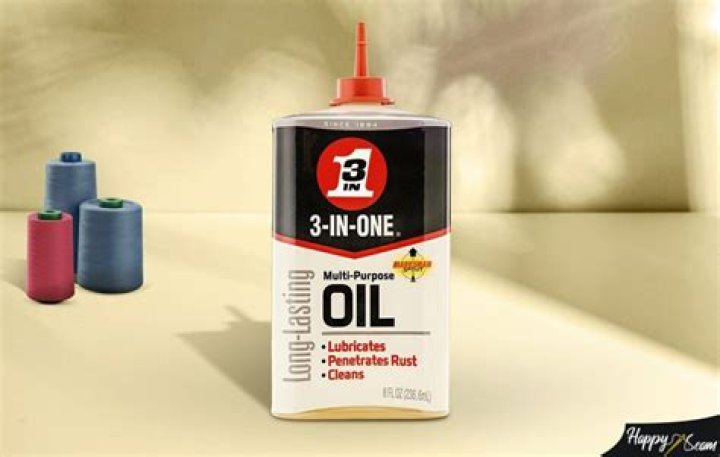 Is 3 in 1 oil good for sewing machines?