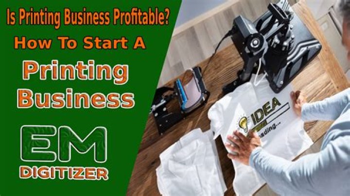 Is a printing business profitable?