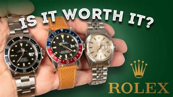 Is a Rolex watch worth it?