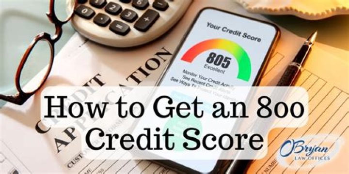 Is an 800 credit score possible?