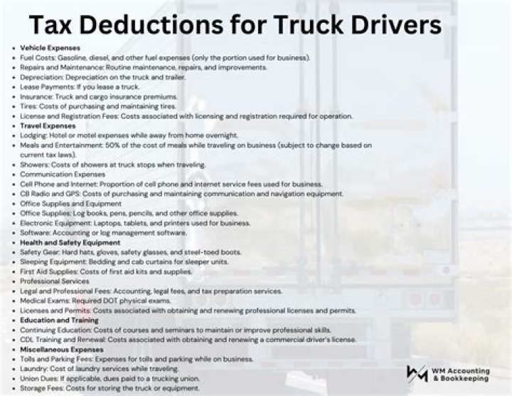 Is buying a truck tax deductible?
