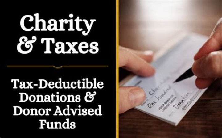 Is buying something from a charity tax deductible?