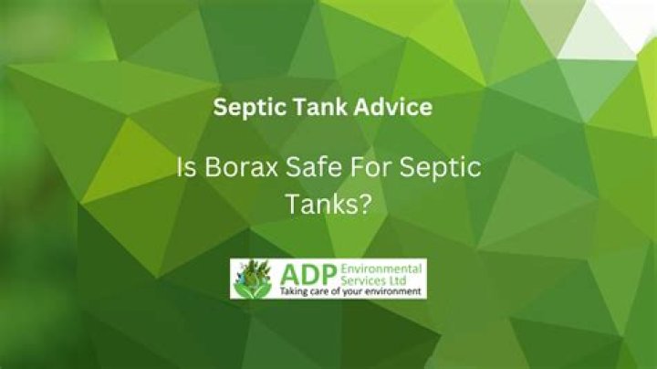 Is Coca Cola safe for septic tanks?