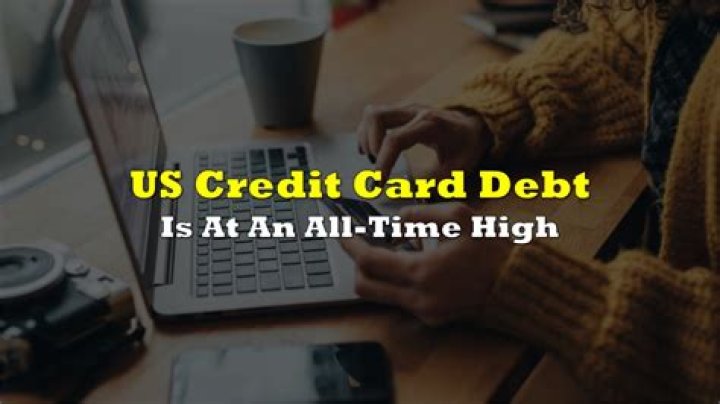 Is credit card debt at an all time high?