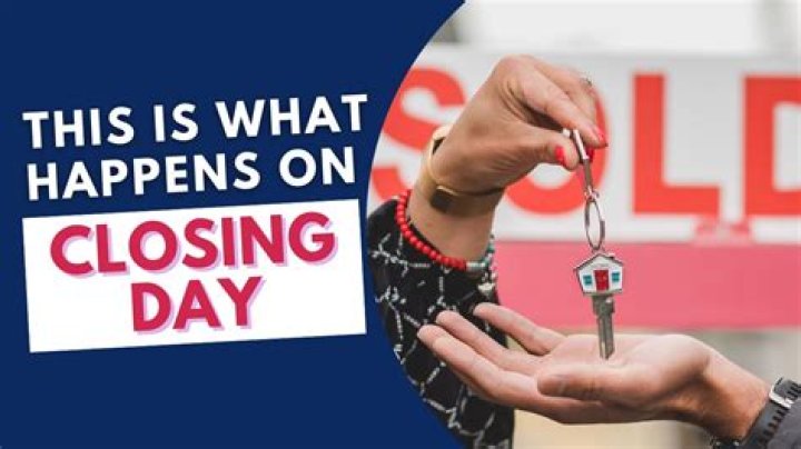 Is credit checked on closing day?