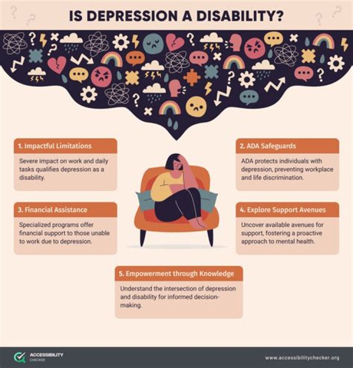 Is depression a cognitive disability?