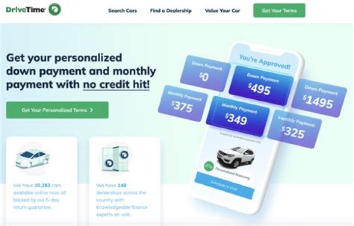 Is DriveTime down payments real?