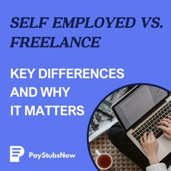 Is freelance work considered self-employment?