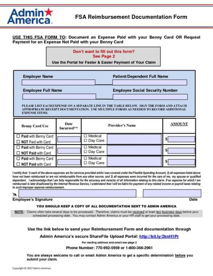 Is FSA reimbursement based on date of service or date of payment?
