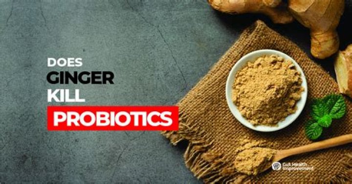 Is Ginger good for gut bacteria?