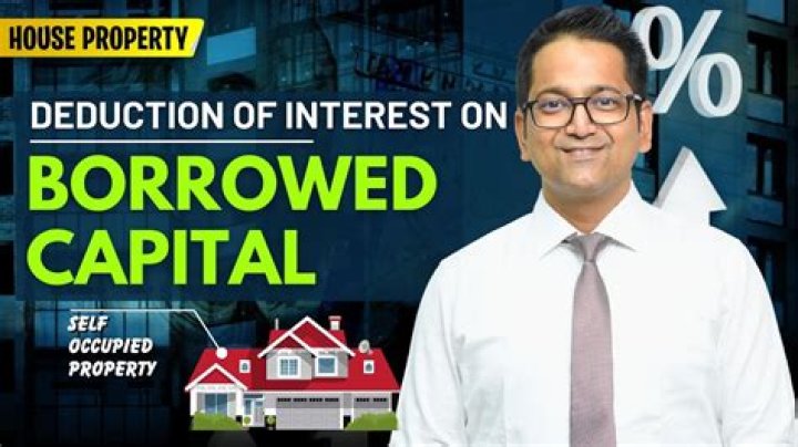 Is interest on borrowed capital allowed in income from house property?