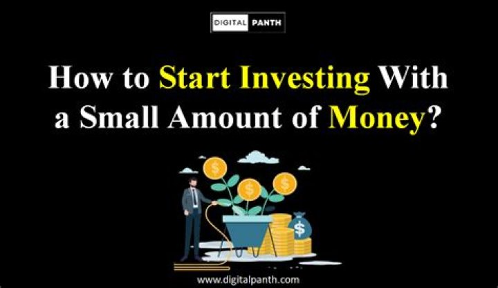 Is it better to invest small amounts of money?