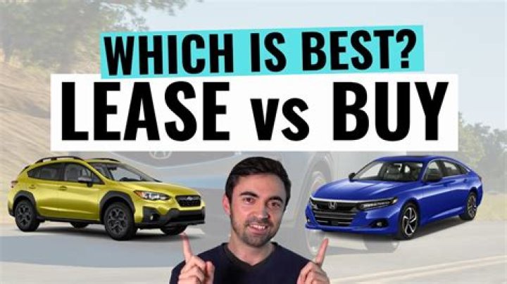 Is it better to lease or buy as a business?