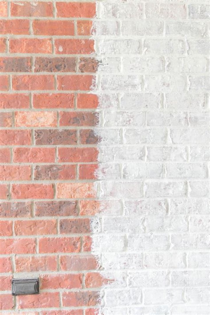 Is it better to whitewash or paint brick?
