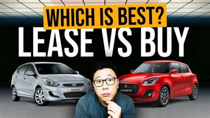 Is it more expensive to lease or buy a car?