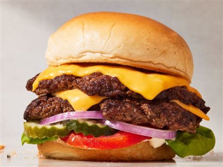 Is it OK to eat a burger once a week?