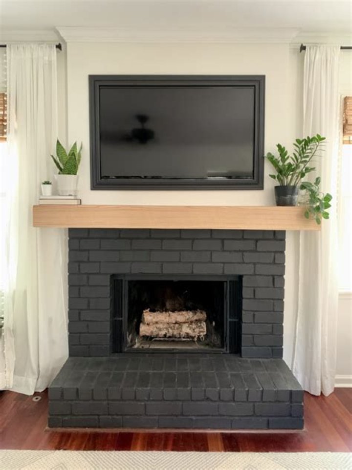 Is it OK to paint brick fireplace?