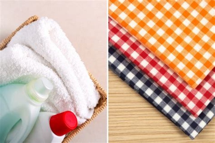 Is it OK to wash tea towels with bath towels?