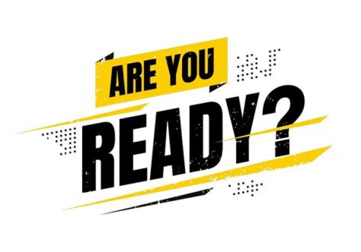 Is it polite to say ready when you are?