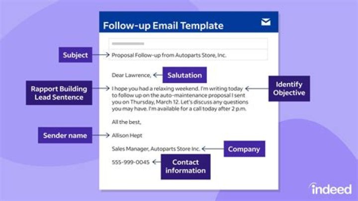 Is it possible to get a response to a follow up email?