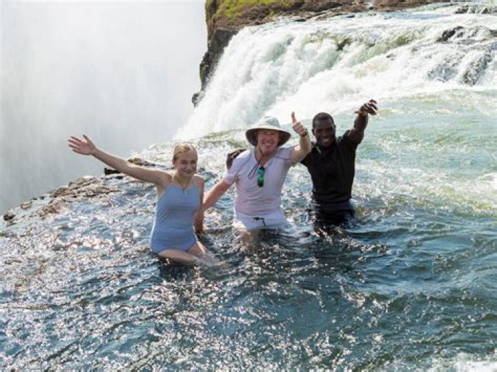 Is it safe to swim in Hawaii waterfalls?