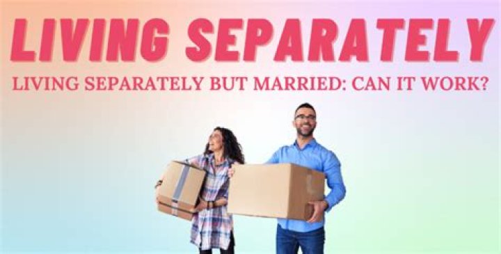 Is living separately required for divorce?