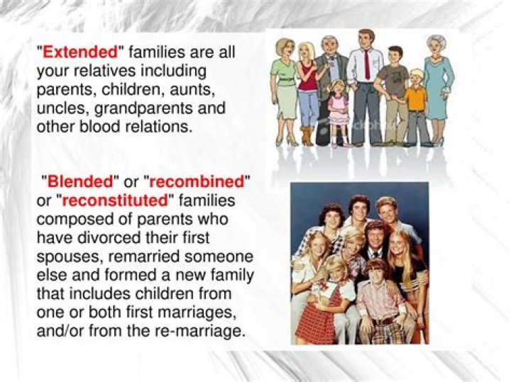 Is marriage extended family?
