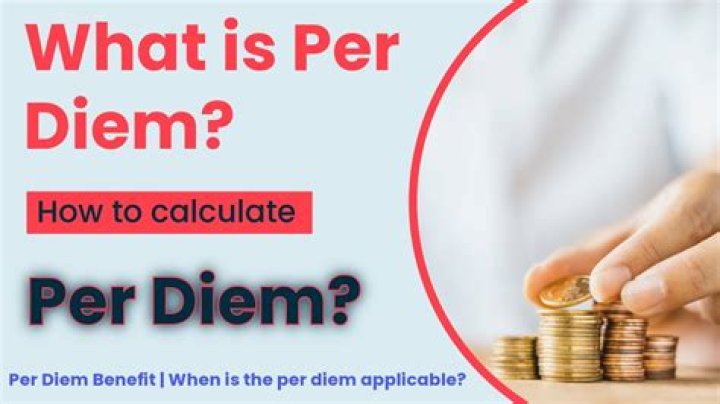 Is per diem per day or per meal?