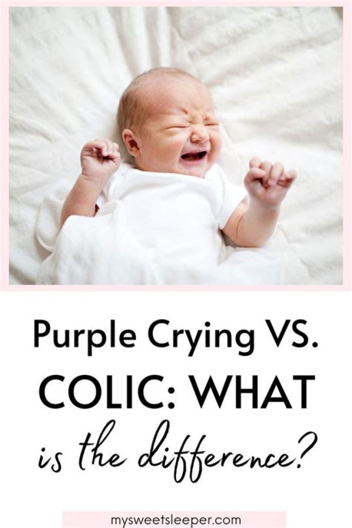 Is Purple crying and colic the same?