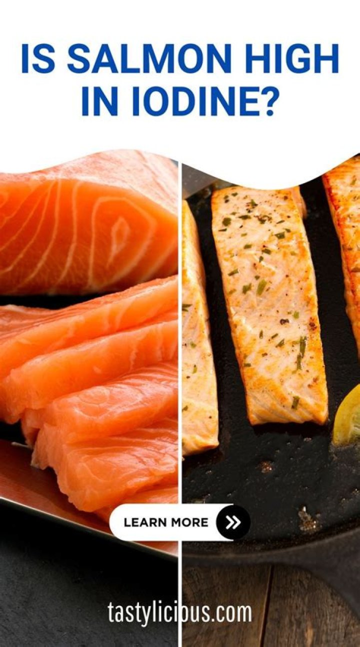 Is salmon high in iodine?