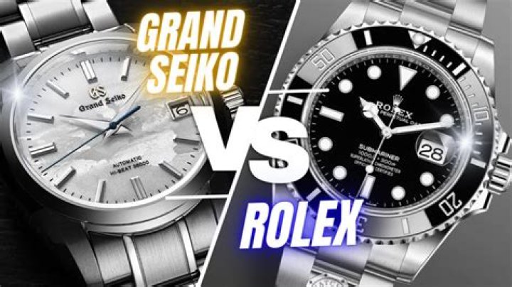 Is Seiko better than Rolex?