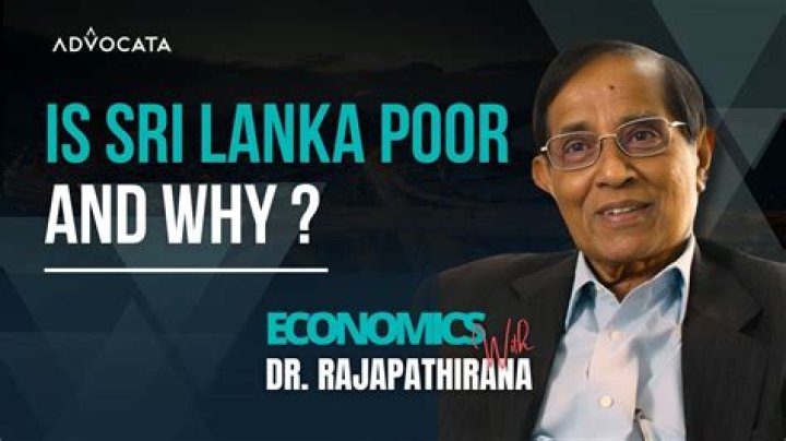 Is Sri Lanka poor?