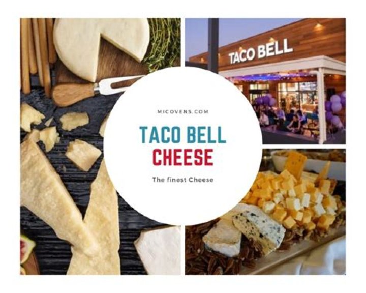 Is Taco Bell cheese real cheese?