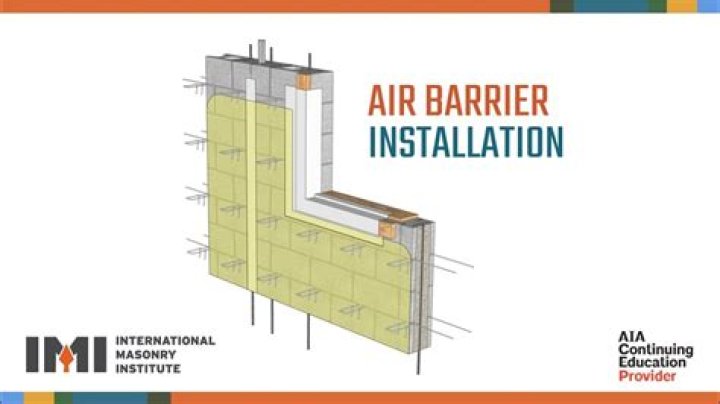 Is tar paper an air barrier?