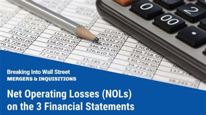 Is the net operating loss included in the NOL?
