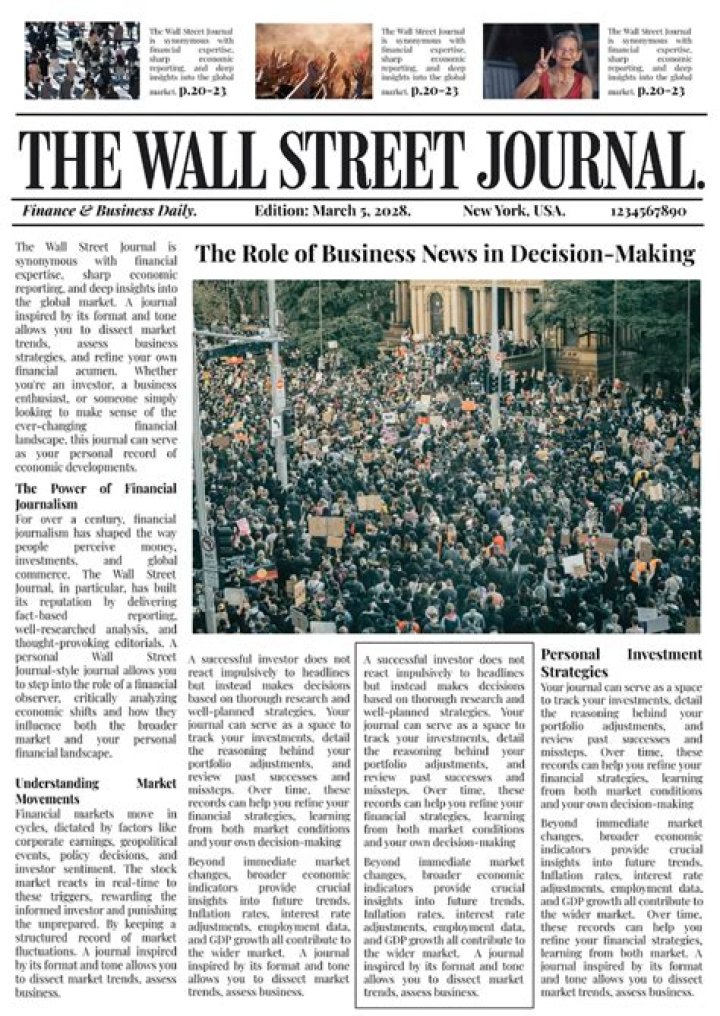 Is The Wall Street Journal a newspaper?