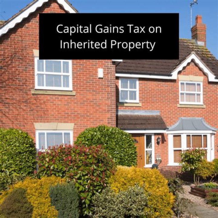 Is there a capital gain on the sale of an inherited property?