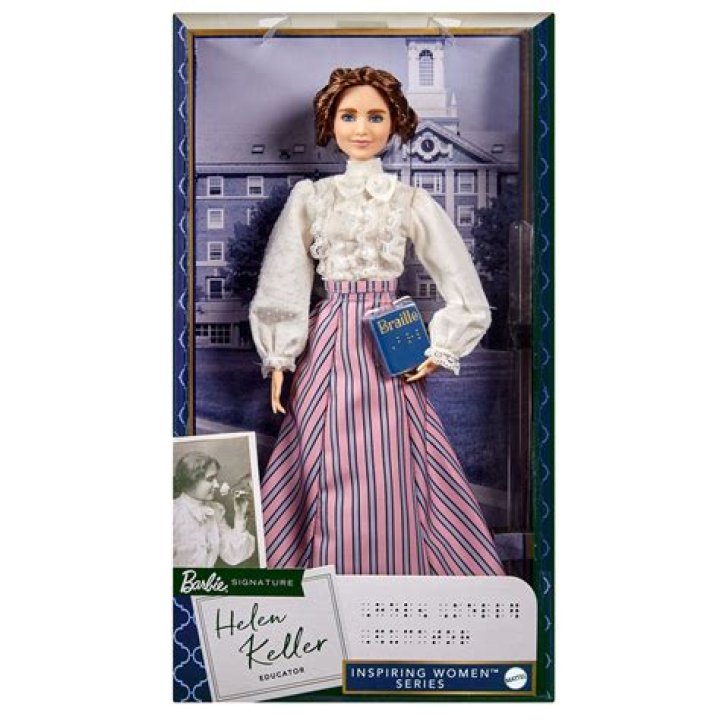 Is there a Helen Keller Barbie doll?