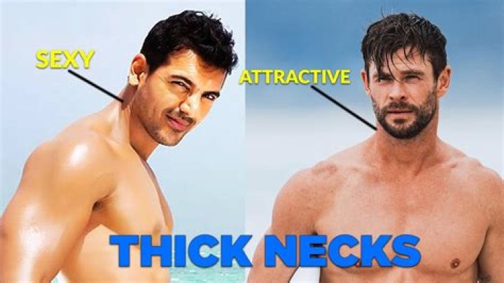 Is thick neck attractive?