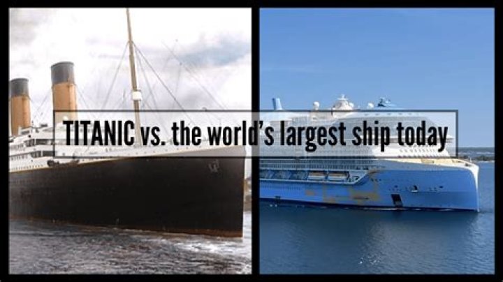 Is Titanic still the biggest ship?
