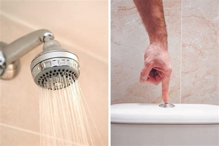 Is toilet water the same as shower water?