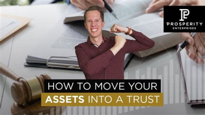 Should I move my assets into a trust?