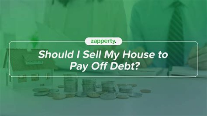 Should I sell my house to pay off debts?